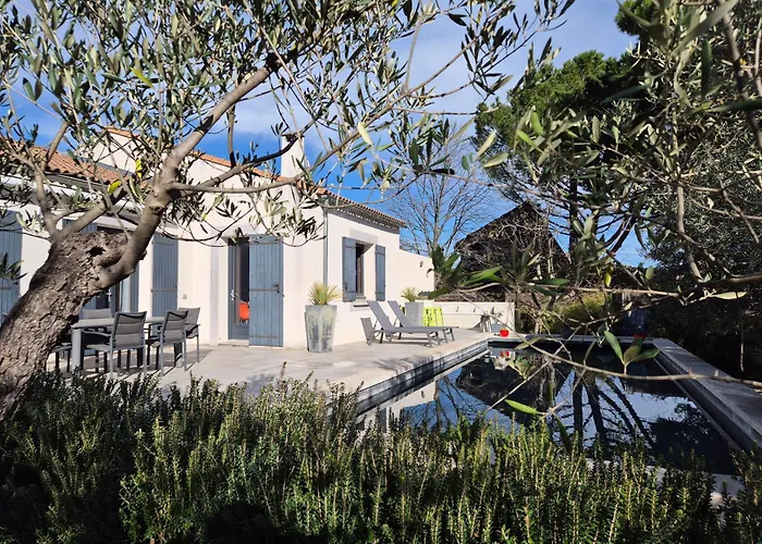 Avec Piscine Dans Un Domaine Viticole Villa Domazan