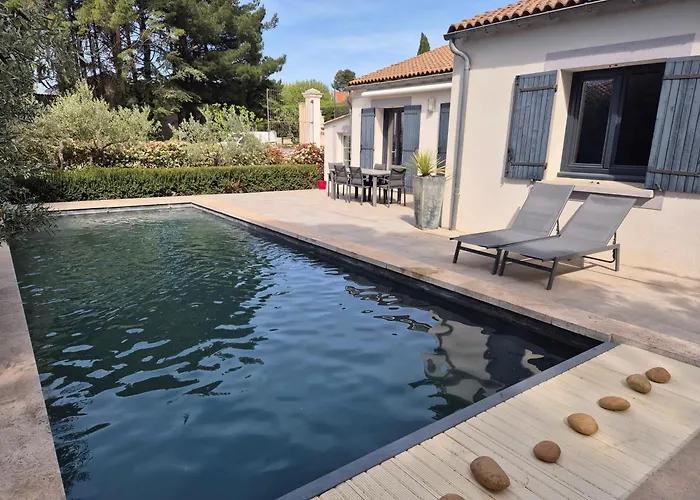 Avec Piscine Dans Un Domaine Viticole